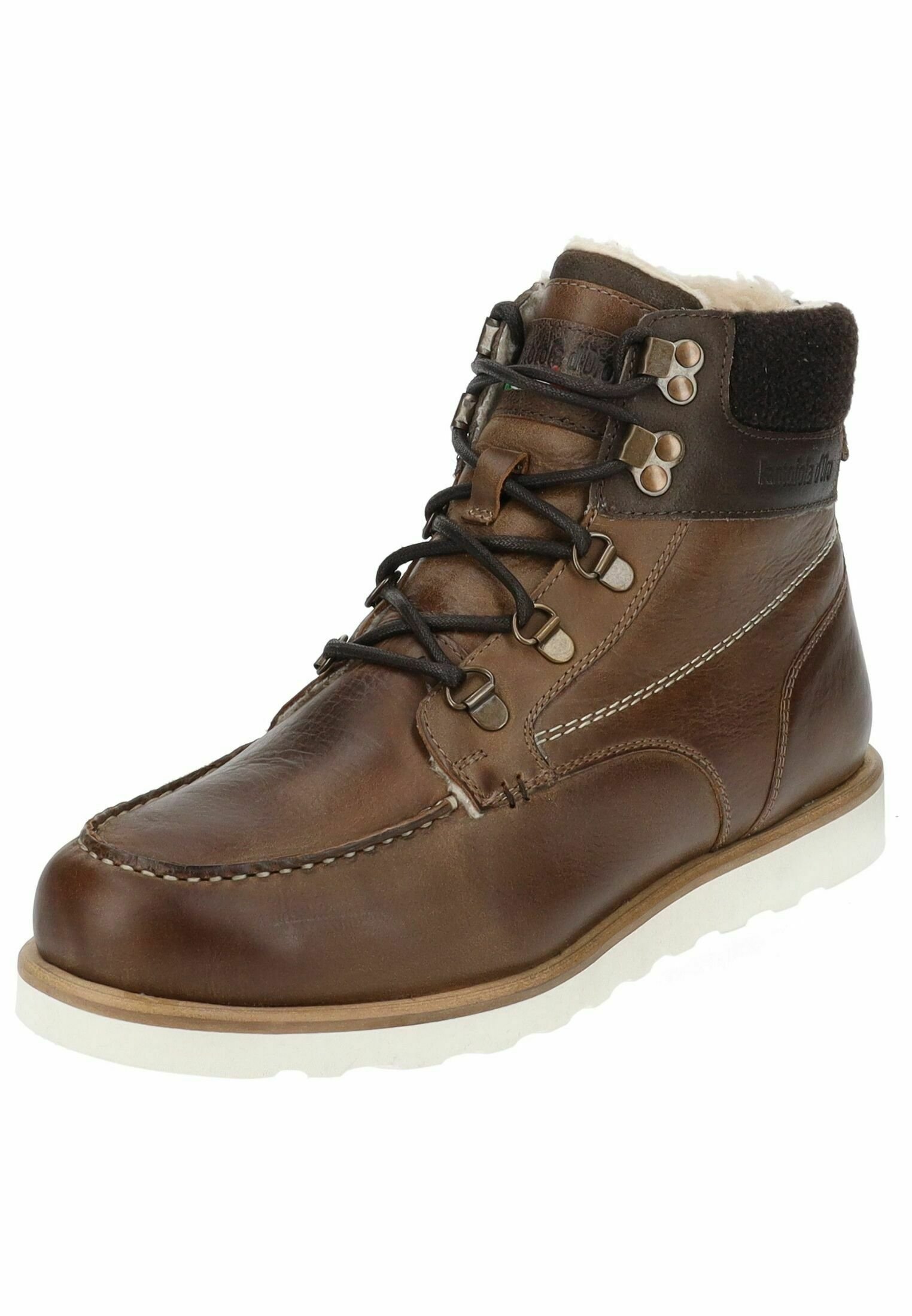 Bottes Pantofola D'Oro Marron Doublées En Peau D'agneau - Taille 37, Occasion, Idéales Pour L'hiver