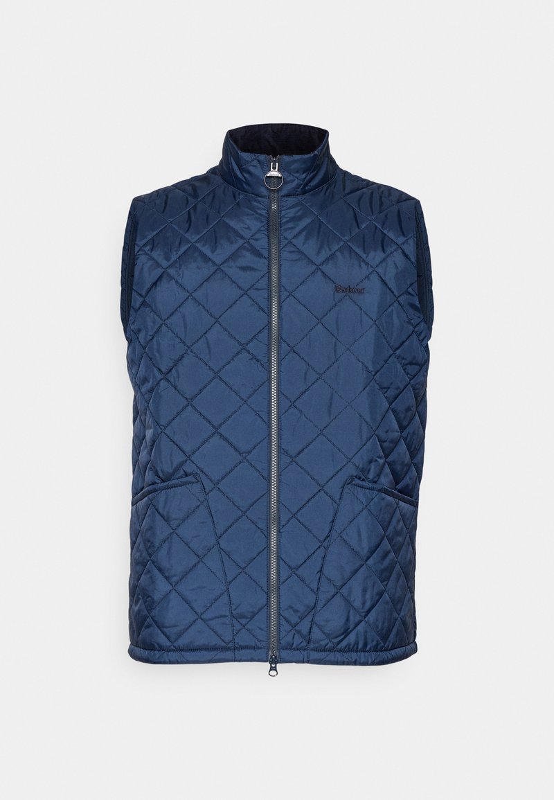 Gilet de smoking bleu marine in Pure laine S110