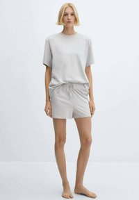 Mango Pyjama set - mottled light grey