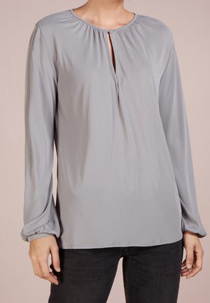 Langærmet T-shirt - grey