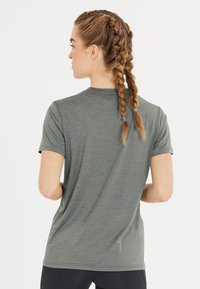 Endurance WANGE MELANGE - T-shirt till träning - 3219 sedona sage