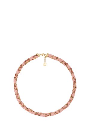 Halskette - gold-coloured/rose/red