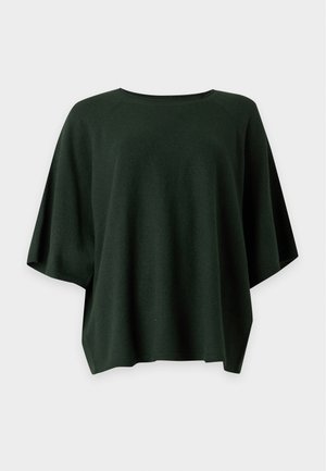 ONLY Carmakoma, CARLOYAL O NECK - Обикновена тениска - scarab melange