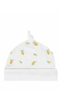 JoJo Maman Bébé LEMON EMBROIDERED- REGULAR FIT - Čepice - white