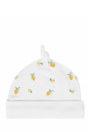 LEMON EMBROIDERED- REGULAR FIT - Huer - white