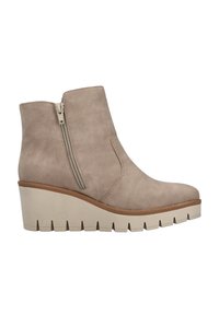 Rieker Bottines compensées - beige