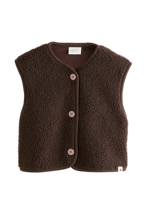 Next, REGULAR FIT - FAUX FUR GILET . - Vesta - brown