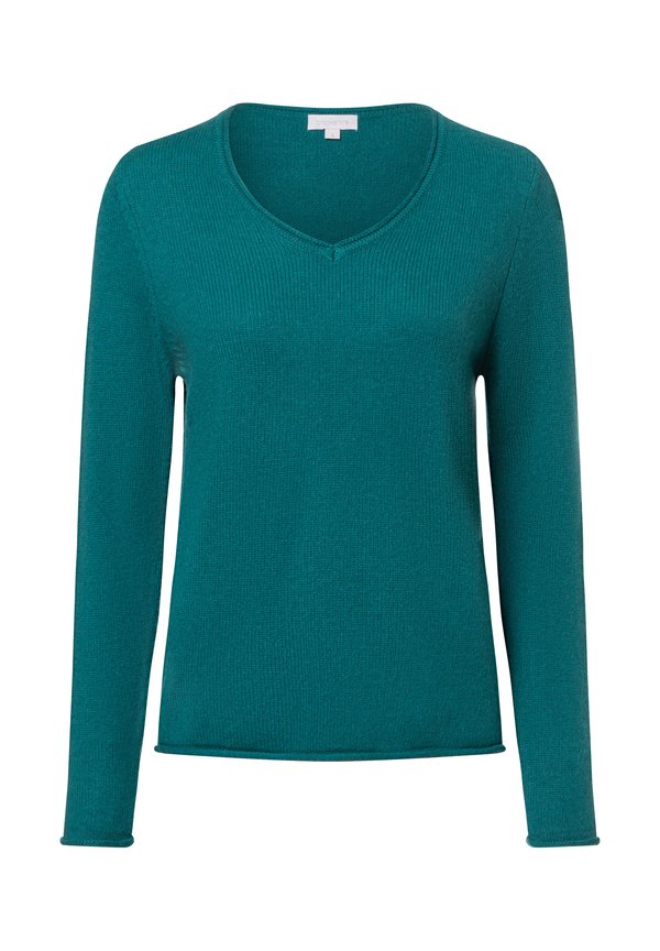 Strickpullover - petrol