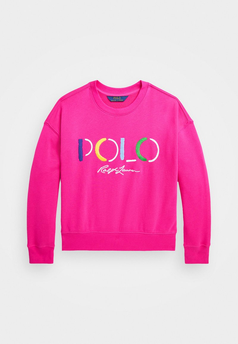 Polo Ralph Lauren BUBBLE Sweatshirt Bright Pink pink Zalando de polo-ralph-lauren-bubble-sweatshirt-bright-pink-pink-zalando-de