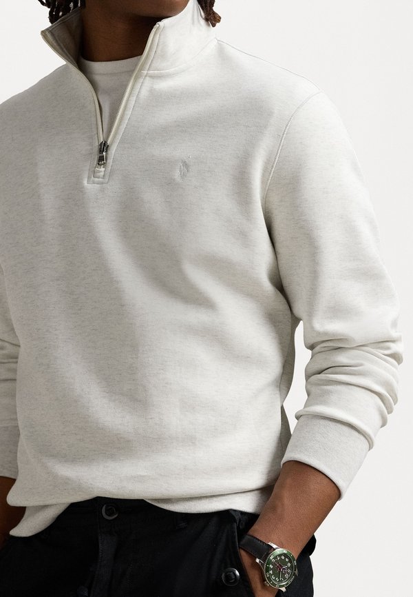DOUBLE KNIT QUARTER ZIP PULLOVER - Sweatshirt - soho heather4