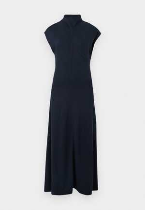 BREA DRESS IN BRUSHED  - Rochie tricotată - navy