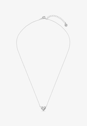 Hõbedast kaelakee peene kettaga. Keskel ripub siledapinnaline südamekujulise ripatsiga, kinnituseks kasutatakse vähilaadselt klambrit ja pikendusahelat.