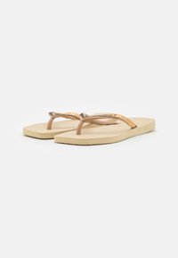 Havaianas SLIM MAGIC - Sandales tongs - sand grey