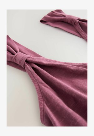 Next WIDE LEG - Lühikeste varrukatega bodi - plum purple