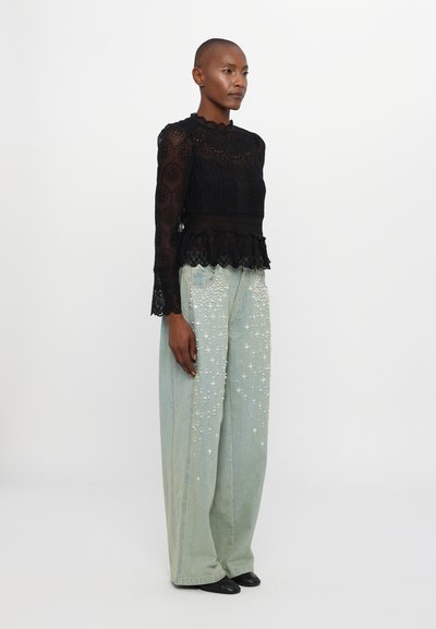 Sea LAINEY EMBROIDERY - Camicetta - black