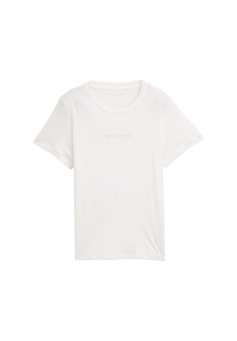 Tom Tailor T-shirt print crème