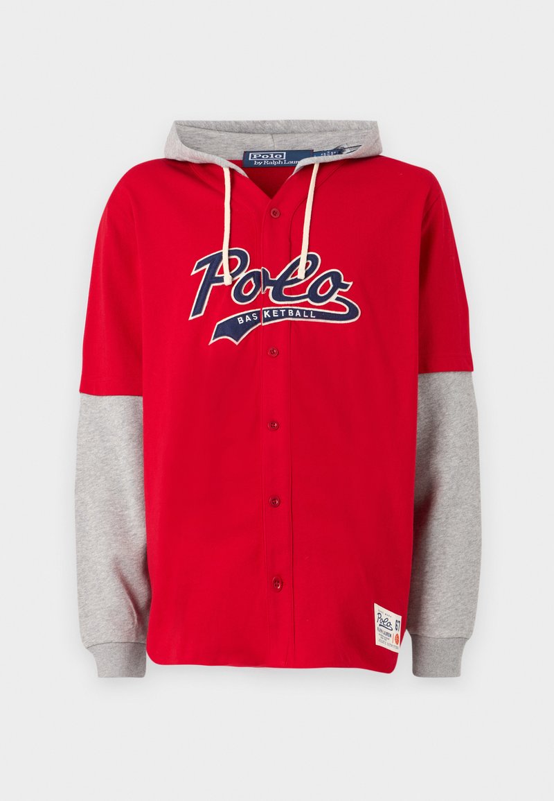 Polo Ralph Lauren Sweater met rits rood Polo Ralph Lauren Sweater met rits rood