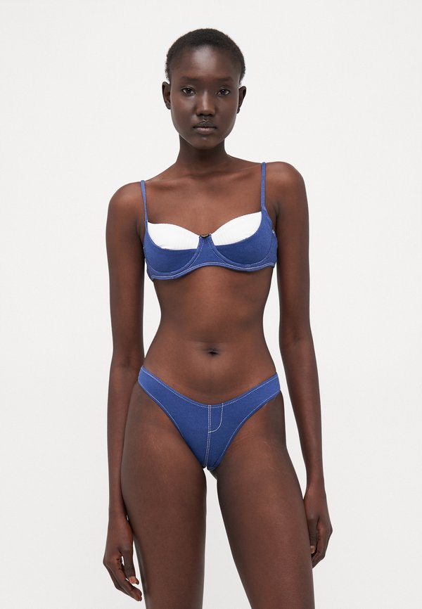 JOLENE - Bikini top - summer denim4