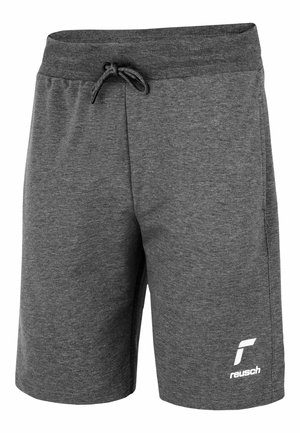 kurze Sporthose - dark grey white