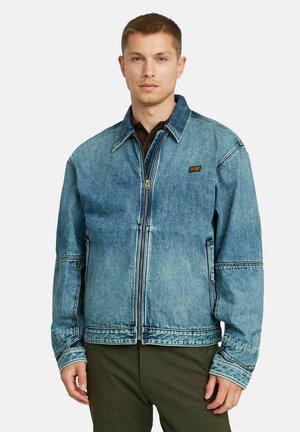 G-STAR COACH LONG POCKET - Denim jacket - vintage dewdrop