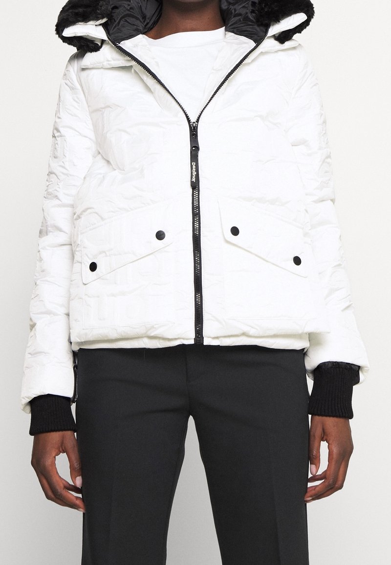 Desigual Vinterjacka - white