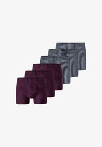 Non sélectionné, rot/blau