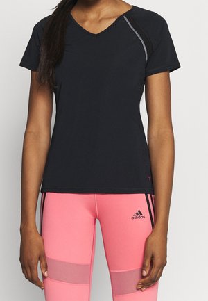 T-shirt con stampa - black