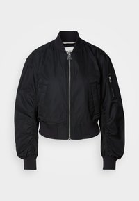 SHORTER LENGTH WELT POCKETS - Bombejakke - black