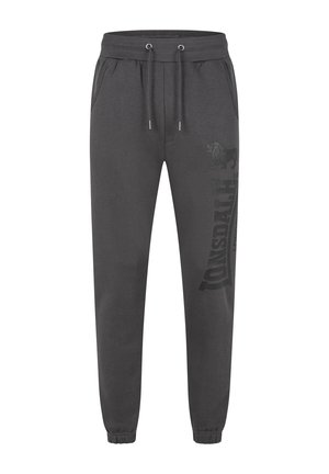 Lonsdale JOGGING PASSFORM OCKLE - Pantalones deportivos - anthracite black