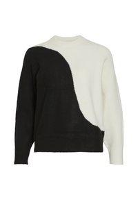 VILA VIBLOCKEY - Jumper - black/white