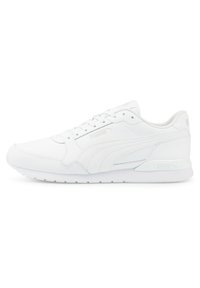 Puma - ST RUNNER V L - Sneakers - white/white/grey Miniaturebillede 1