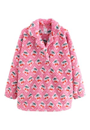 Next RUGBY BORG  - Pulover din fleece - pink cherry print