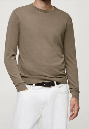 Mango, Pullover - brown