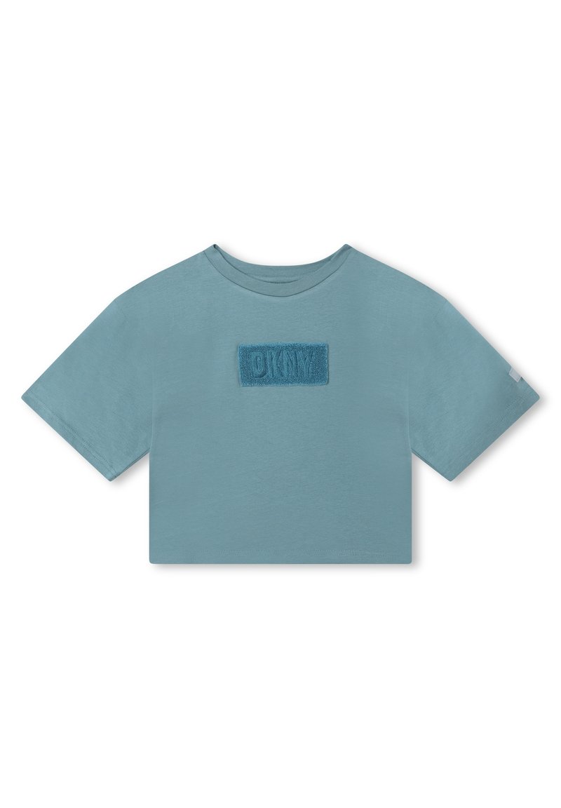 DKNY T-shirt print blauw