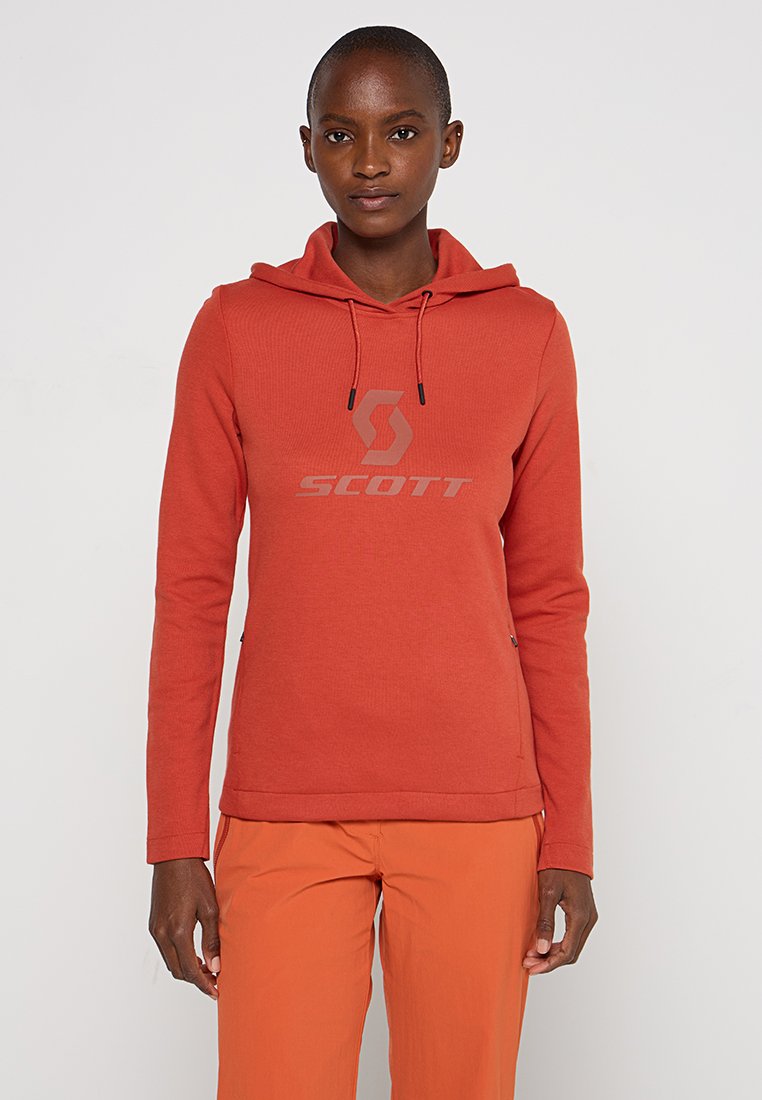 SCOTT Sports Hoodie rood