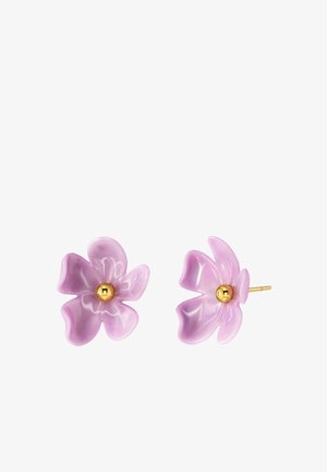 EDBLAD, WILDFLOWER - Ohrringe - gold-coloured/pink