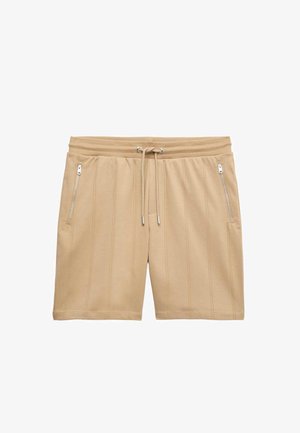 Autograph, ZIP POCKET STRIPE - Trainingsbroek - sand