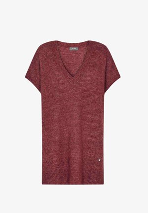 CHIA - Basic T-shirt - oxblood red