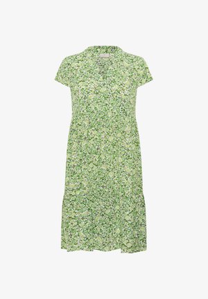 Kaffe Jurk - green petite flowers