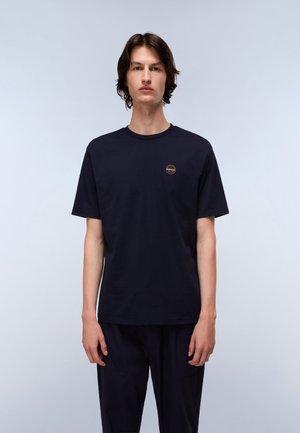 BADGE - T-shirt basique - blu marine