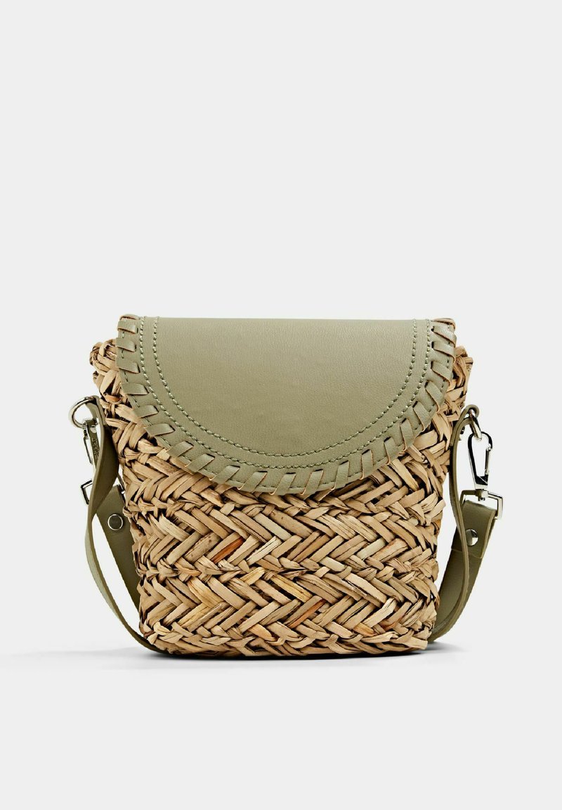 Damen Handtaschen | Esprit Umhängetasche light khaki/hellgrün-meliert - GU87130 Damen Handtaschen | Esprit Umhängetasche light khaki/hellgrün-meliert - GU87130