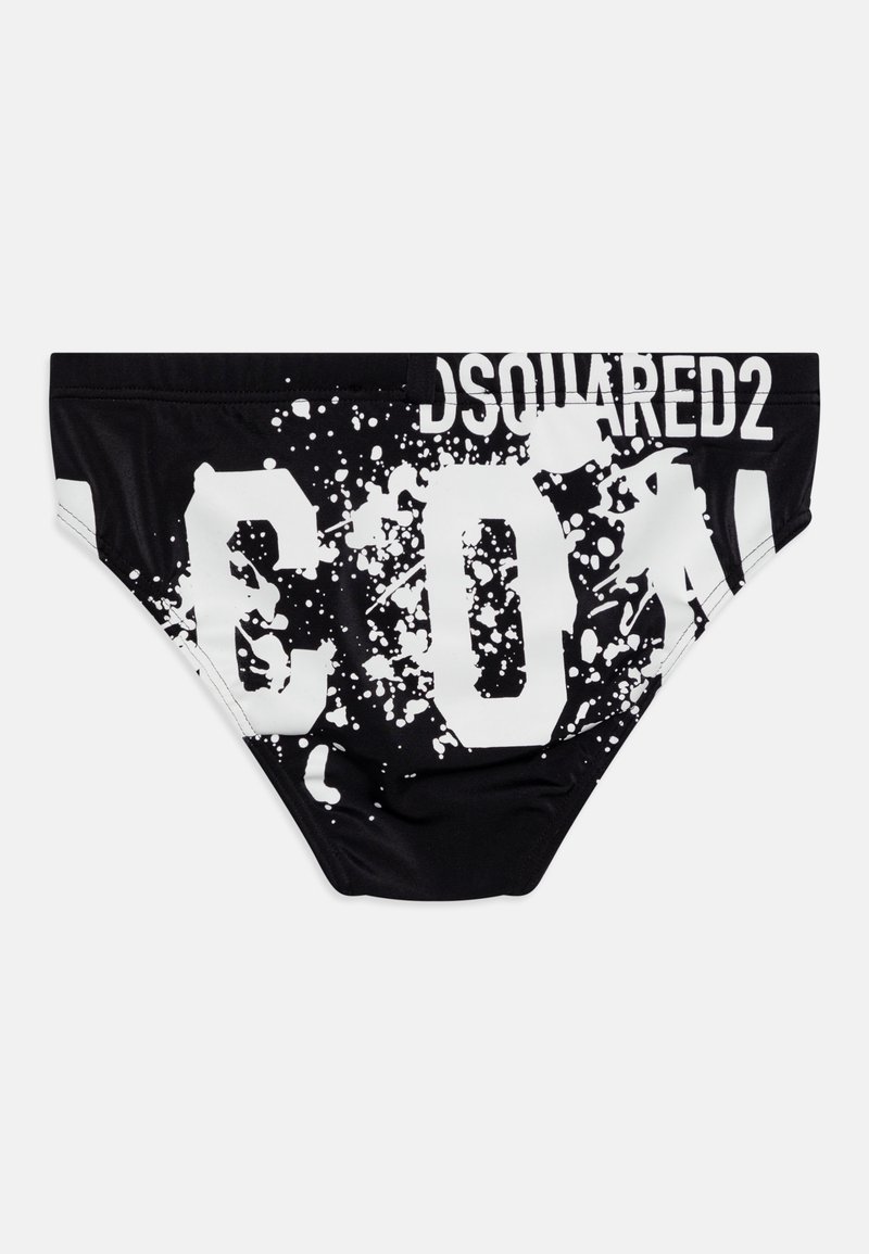 Culotte Slip Mare Uomo Dsquared Dsquared2 ICON Slip De Bain Black/noir
