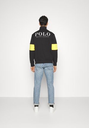 LONG SLEEVE - Sweat à capuche zippé - black multi