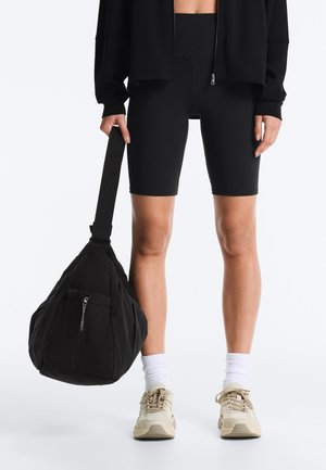OYSHO, SHOPPER WITH SIDE POCKETS - Sac à main - black