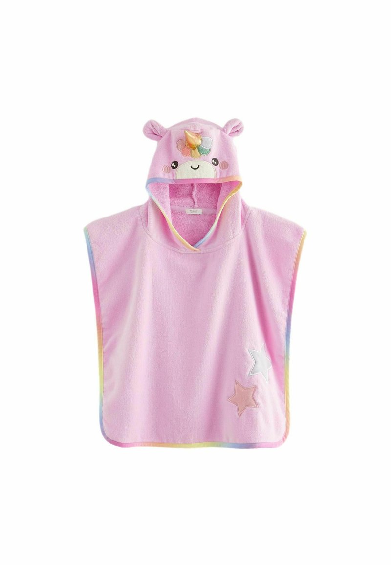Next PONCHO  - REGULAR FIT - Albornoz - pink unicorn