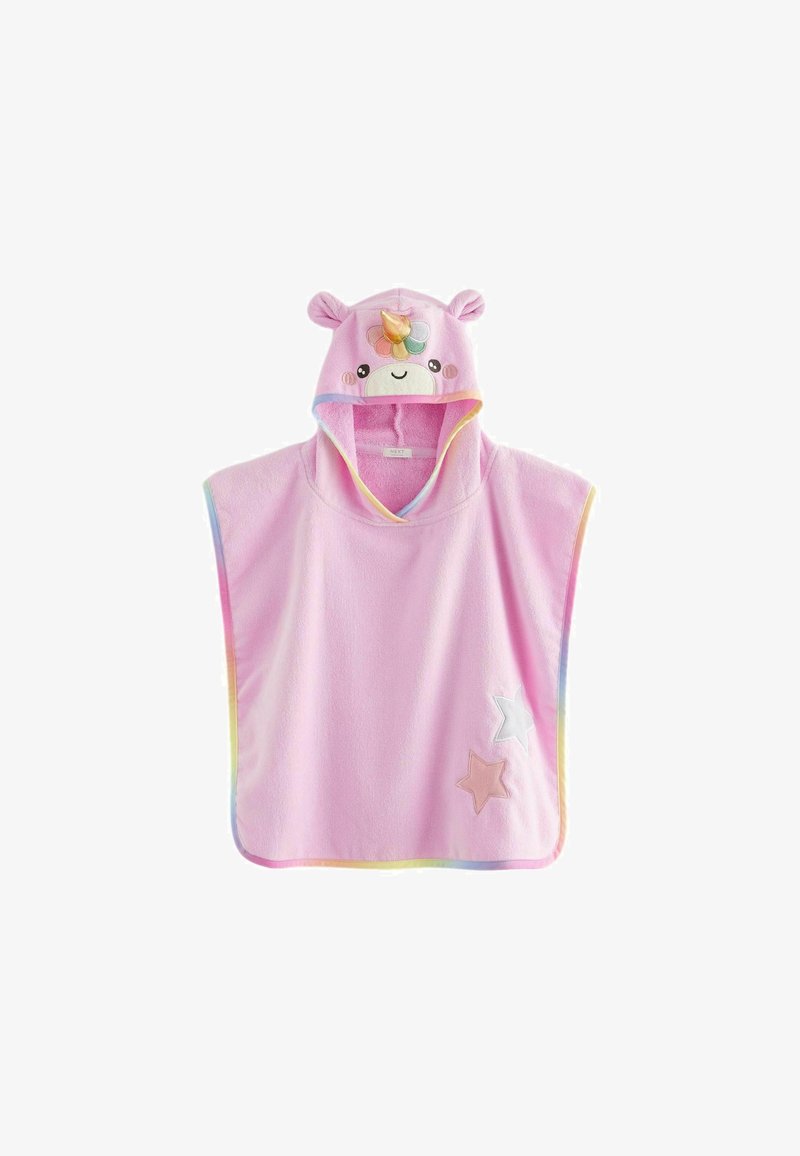 Next PONCHO - REGULAR FIT - Albornoz - pink unicorn