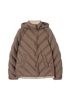 Gewatteerde jas - beige