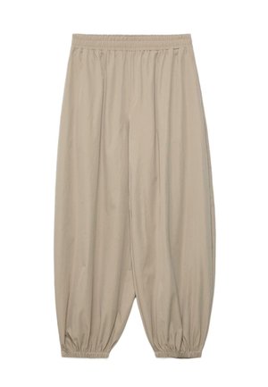 TECHNICAL BALLOON PARACHUTE TROUSERS 07265551 - Tepláky - stone