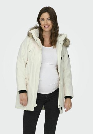 ONLY MATERNITY MAMA WINTER - Parka - eggnog