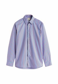 STRIPED  - Vapaa-ajan kauluspaita - light blue coral pink